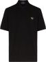 Fred Perry Poloshirt Zwart - Thumbnail 1