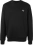 Fred Perry Sweater met ronde hals Zwart - Thumbnail 1