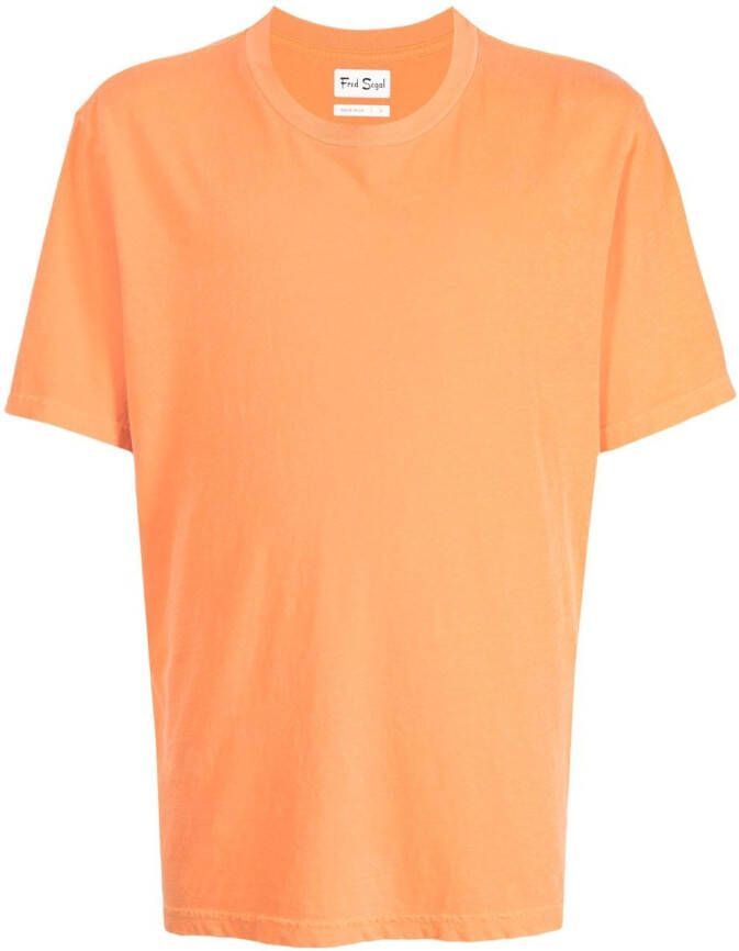 Fred Segal T-shirt met logoprint Oranje