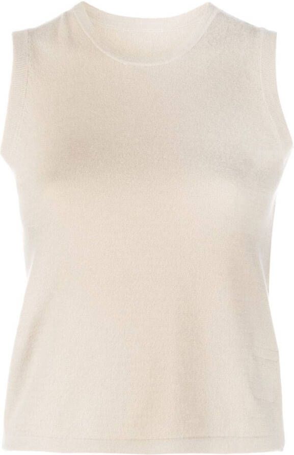 Frenckenberger Kasjmier tanktop Beige