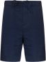 Frescobol Carioca Chino shorts met trekkoordtaille Blauw - Thumbnail 1