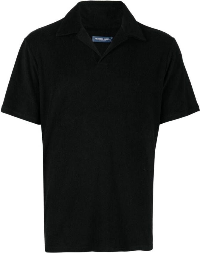 Frescobol Carioca Klassiek poloshirt Zwart