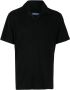 Frescobol Carioca Klassiek poloshirt Zwart - Thumbnail 1