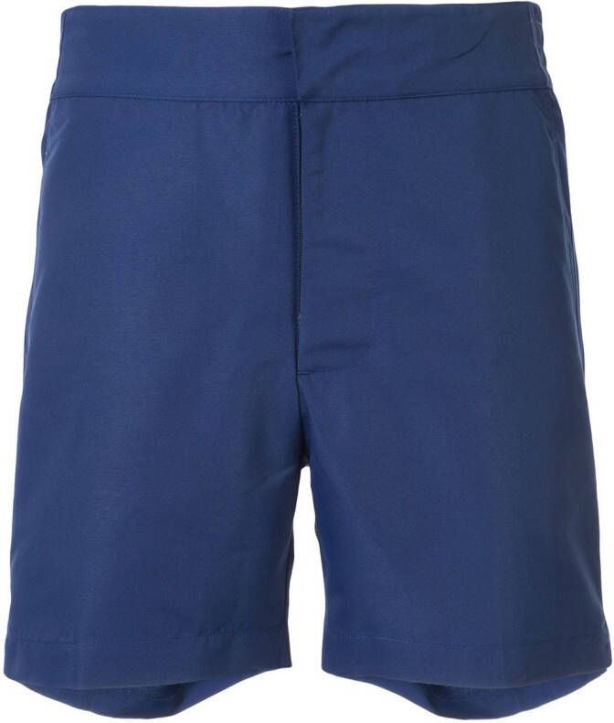Frescobol Carioca Effen zwembroek Blauw