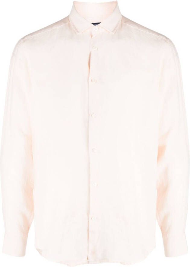 Frescobol Carioca Linnen overhemd Roze