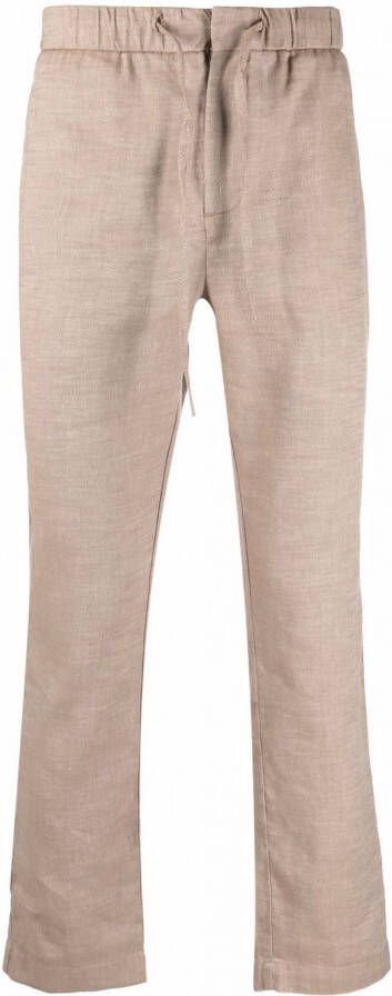 Frescobol Carioca Straight broek Beige