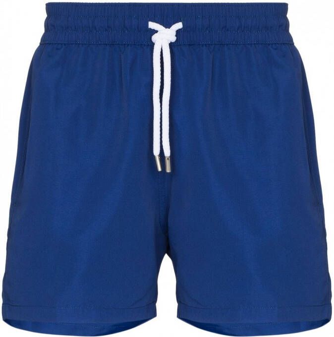 Frescobol Carioca Zwembroek met trekkoordtaille Blauw