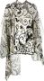 F.R.S For Restless Sleepers Blouse met print Wit - Thumbnail 1
