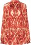 F.R.S For Restless Sleepers Blouse met grafische print Rood - Thumbnail 1