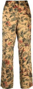 F.R.S For Restless Sleepers Jeans met bloemenprint Geel