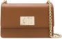 Furla 1927 crossbodytas met draaislot Bruin - Thumbnail 1