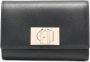Furla 1927 portemonnee met gegranuleerd-effect Zwart - Thumbnail 1
