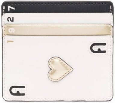 Furla Leren pasjeshouder Beige