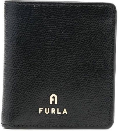 Furla Portemonnee met logo Zwart
