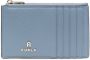 Furla Portemonnee met logoplakkaat Blauw - Thumbnail 1