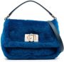 Furla Shopper met logodetail Blauw - Thumbnail 1