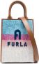 Furla Shopper met logoprint Blauw - Thumbnail 1