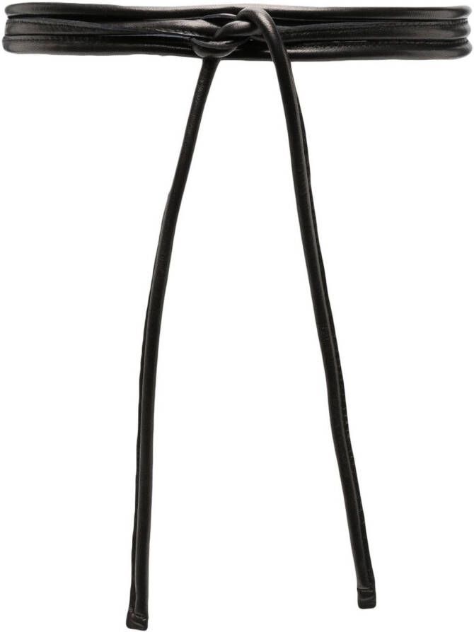 FURLING BY GIANI Riem met gestrikte taille Zwart