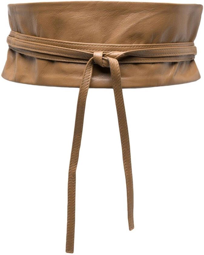 FURLING BY GIANI High waist riem Beige