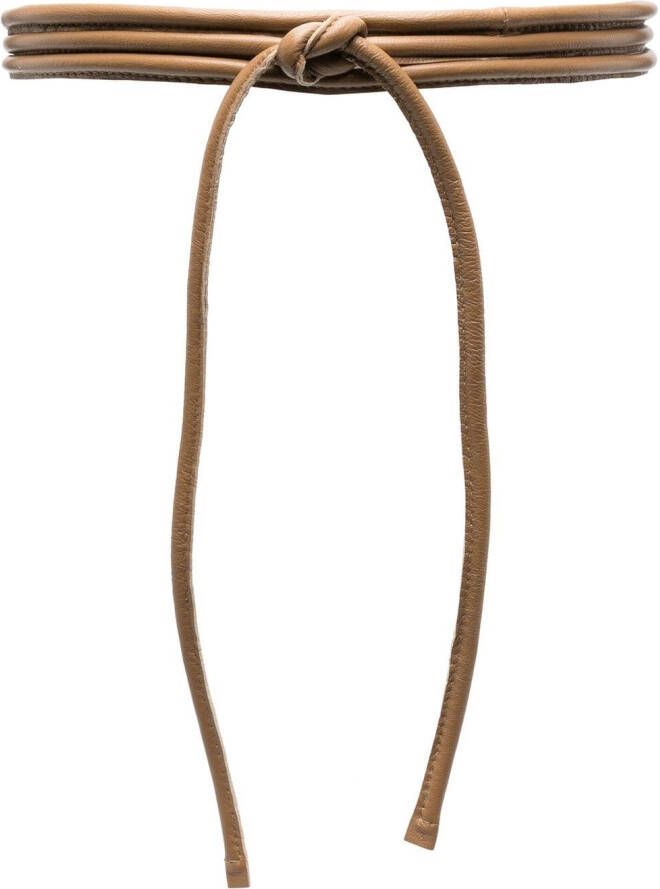 FURLING BY GIANI Riem met striksluiting Beige