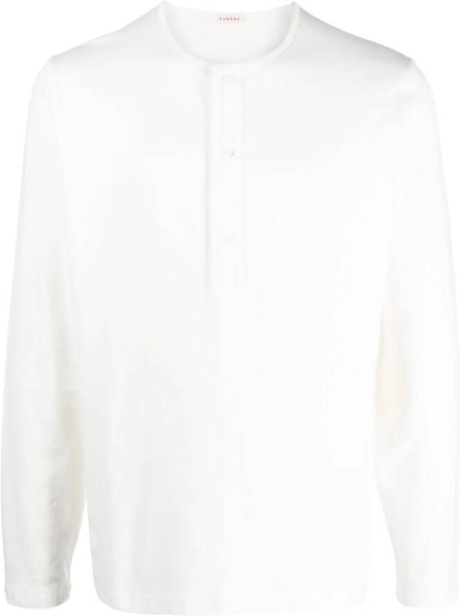 FURSAC T-shirt met lange mouwen Wit