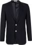 FURSAC Wollen blazer Blauw - Thumbnail 1