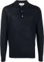 FURSAC Poloshirt met lange mouwen Blauw - Thumbnail 1