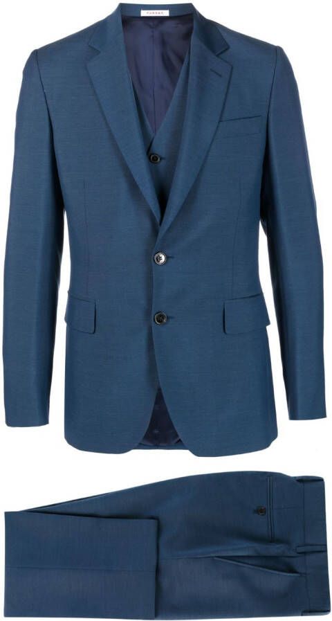 FURSAC Pak met enkele rij knopen Blauw