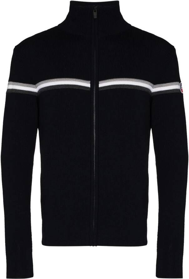 Fusalp Trui met gestreept detail Blauw