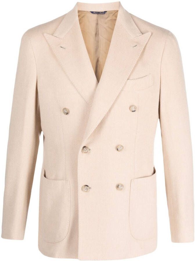 GABO NAPOLI Blazer met dubbele rij knopen Beige