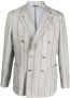 GABO NAPOLI Gestreepte blazer Grijs - Thumbnail 1