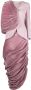 Gaby Charbachy Asymmetrische maxi-jurk Roze - Thumbnail 1