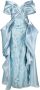 Gaby Charbachy Maxi-jurk verfraaid met pailletten Blauw - Thumbnail 1