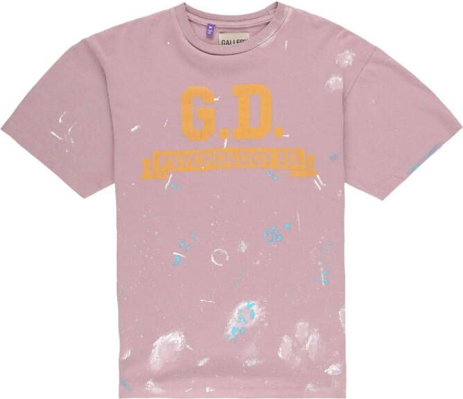 GALLERY DEPT. T-shirt met print Roze