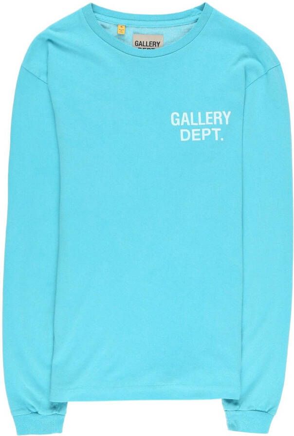 GALLERY DEPT. Sweater met logoprint Blauw