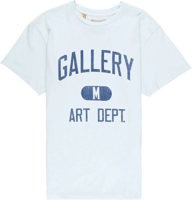 GALLERY DEPT. T-shirt met logoprint Blauw