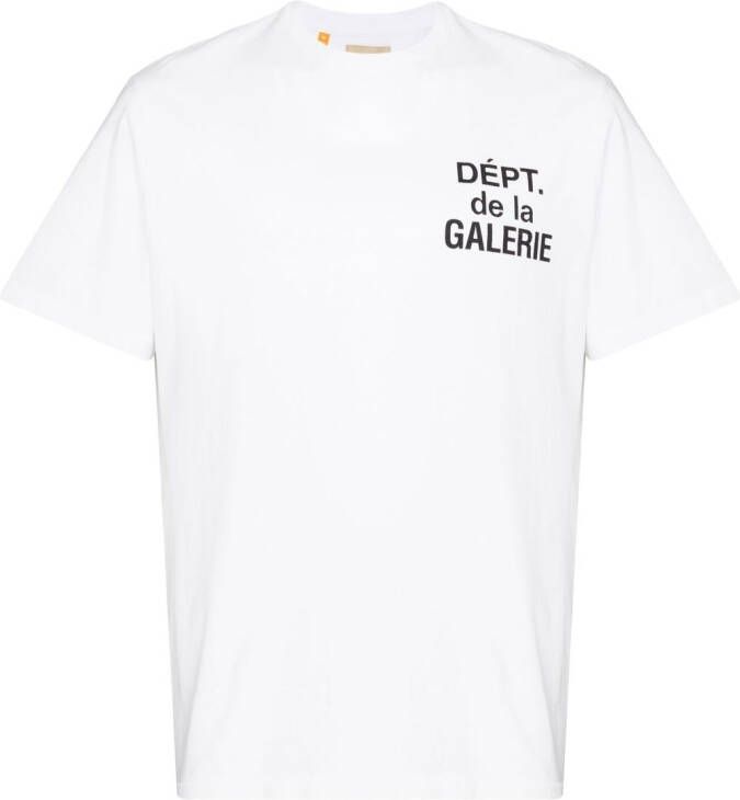 GALLERY DEPT. T-shirt met logoprint Wit