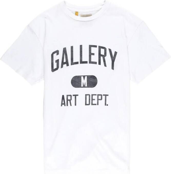 GALLERY DEPT. T-shirt met logoprint Wit