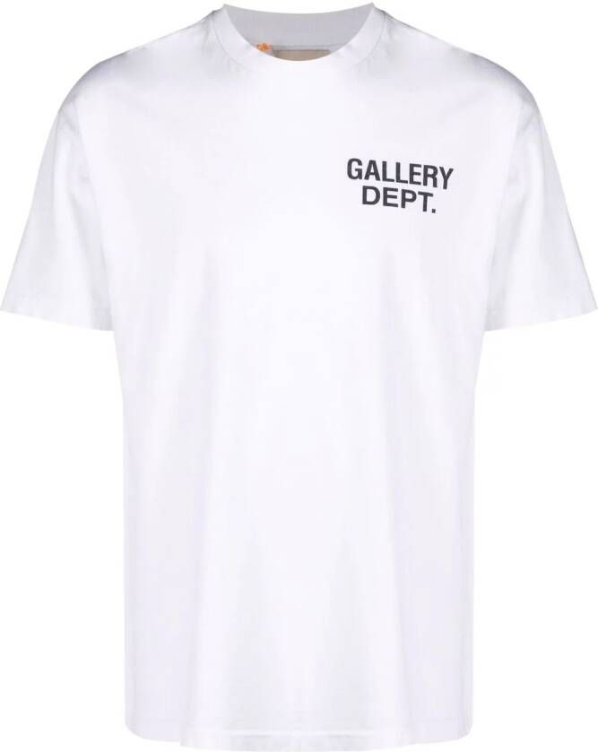 GALLERY DEPT. T-shirt met logoprint Wit