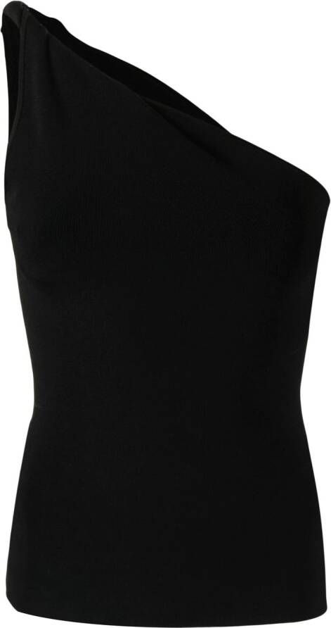 Galvan Asymmetrische top Zwart