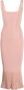 Galvan Jurk van peplum Roze - Thumbnail 1
