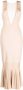 Galvan Erato jurk met geplooide afwerking Beige - Thumbnail 1