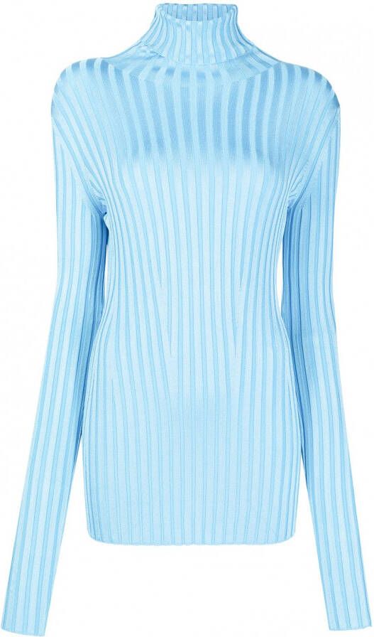 Galvan Rhea ribgebreide coltrui Blauw
