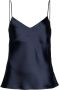 Galvan Top met spagettibandjes Blauw - Thumbnail 1