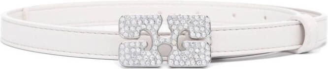 GANNI Armband verfraaid met kristallen Wit