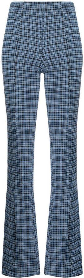 GANNI Flared broek Blauw