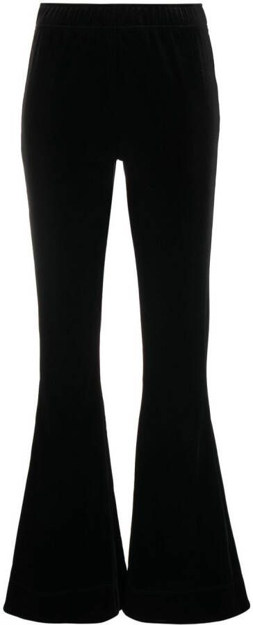 GANNI Flared broek Zwart