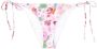 GANNI Bikinislip met bloemenprint Roze - Thumbnail 1