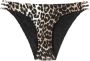 GANNI Bikinislip met luipaardprint Bruin - Thumbnail 1
