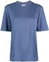 GANNI T-shirt met logoprint Blauw - Thumbnail 1